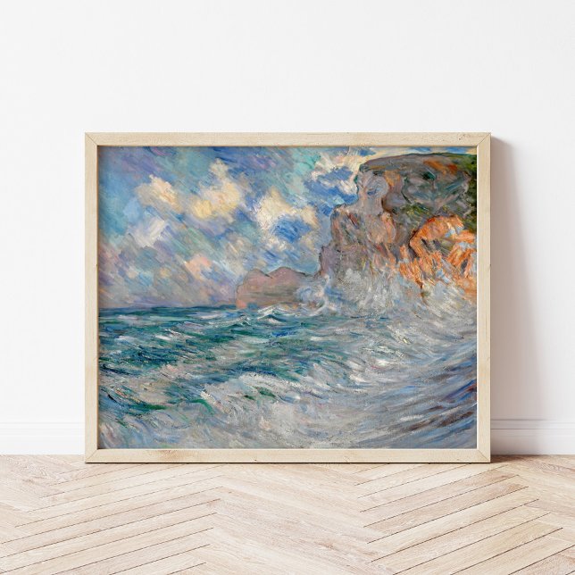 Affiche Falaises d'Etretat | Lilla Cabot Perry (Créateur téléchargé)