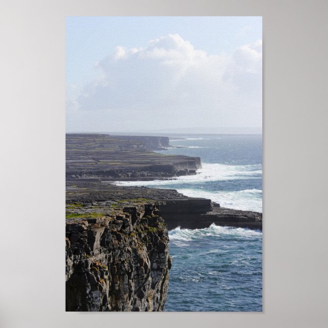 Affiche Falaises d'Inishmore - Vue Sud (Devant)