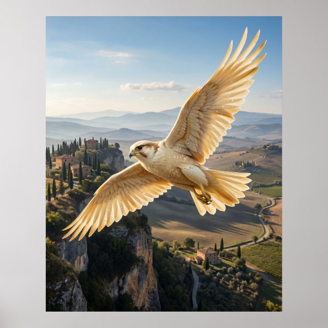 Affiche Falaises du Faucon Parmesan (Devant)