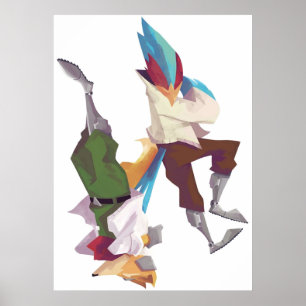 Affiche Falco et Fox