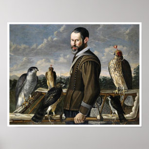 Affiche Falconer - XVIIe siècle