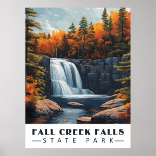 Affiche Fall Creek Falls : Serenity in the Tennessee Wilds