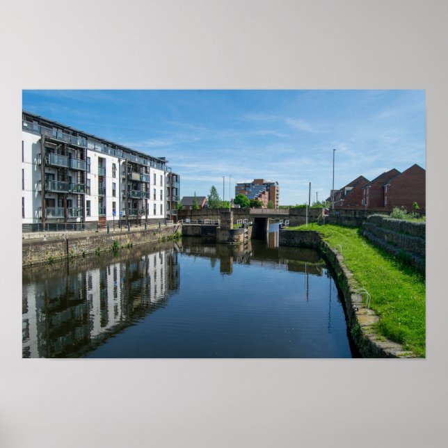 Affiche Fall Ings Lock, Wakefield (Devant)