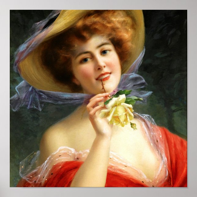Affiche Falln Lady in Red (Devant)