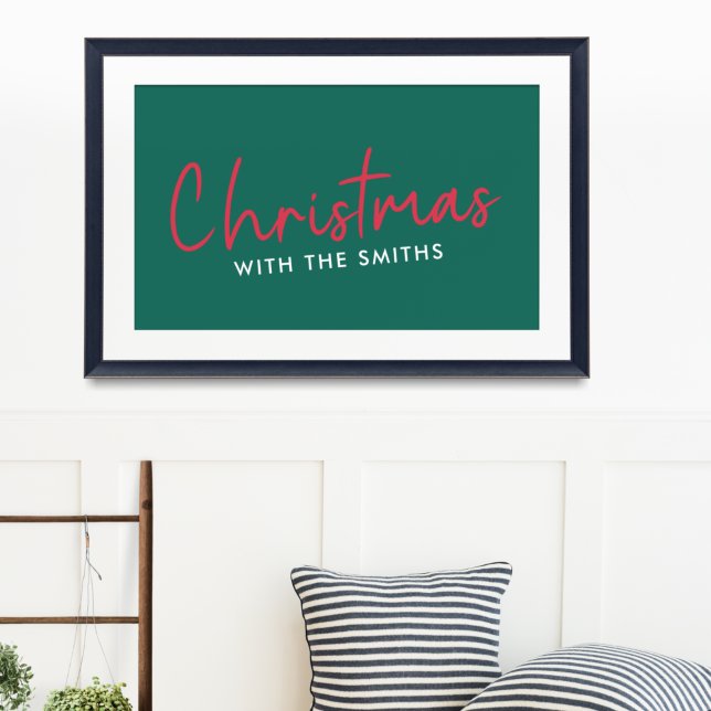 Affiche Famille Christmas | Stylish Trendy (Créateur téléchargé)