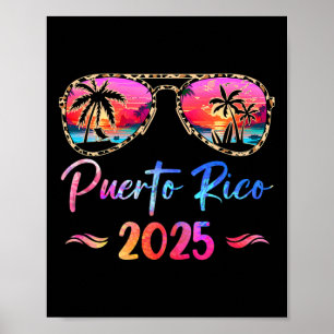 Affiche Famille de groupes correspondants Porto Rico Vacat
