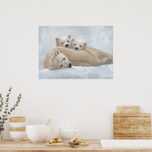 Affiche Famille de l'Arctique