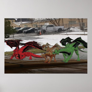 Affiche Famille Dragon