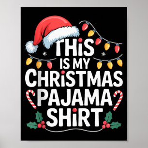 Affiche Famille drôle de Noël Hommes Femmes Enfants C'est
