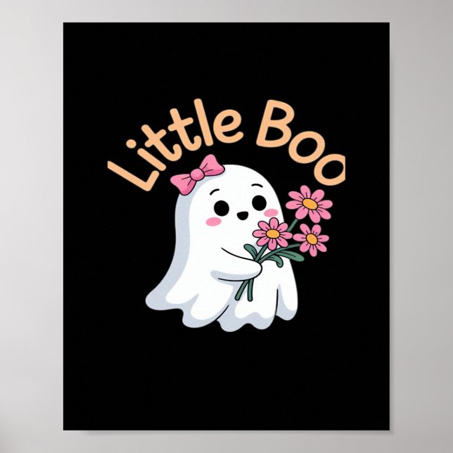 Affiche Famille Halloween Boo Cute (Devant)