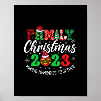 Affiche famille noël 2023 match escouade père Noël elf fun