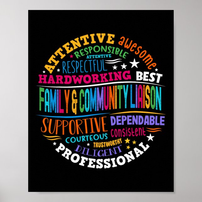 Affiche Family And Community Liaison Back To School Squad  (Devant)