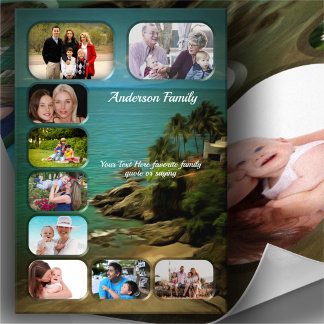 Affiche Family Beach Dream 0026 Art Imprimer