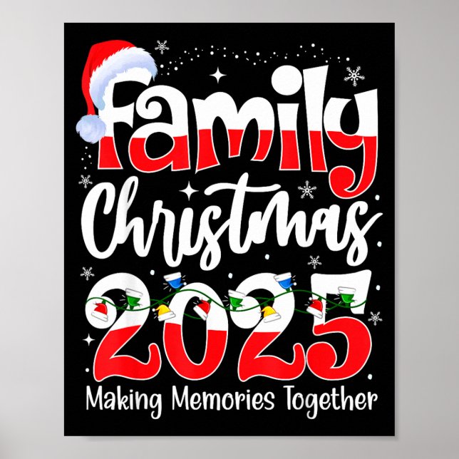 Affiche Family Christmas 2025 Matching Family Christmas 20 (Devant)