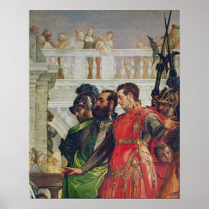 Affiche Family of Darius before Alexander the Great