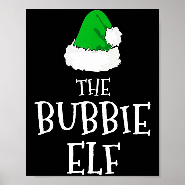 Affiche Family The Bubbie Elf Christmas Matching Pajama Fu (Devant)