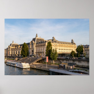 Affiche Famous Musée d'Orsay - Paris, France, Europe