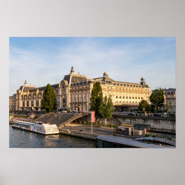 Affiche Famous Musée d'Orsay - Paris, France, Europe (Devant)