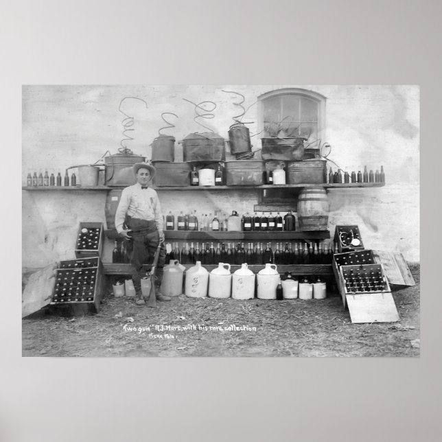 AFFICHE FAMOUS PROHIBITION AGENT - AL CAPONE'S BROTHER (Devant)