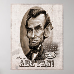 Affiche Fan d'Abe Lincoln