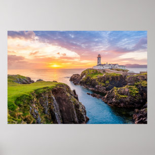 Affiche Fanad Head Lighthouse Co.   Donegal Irlande