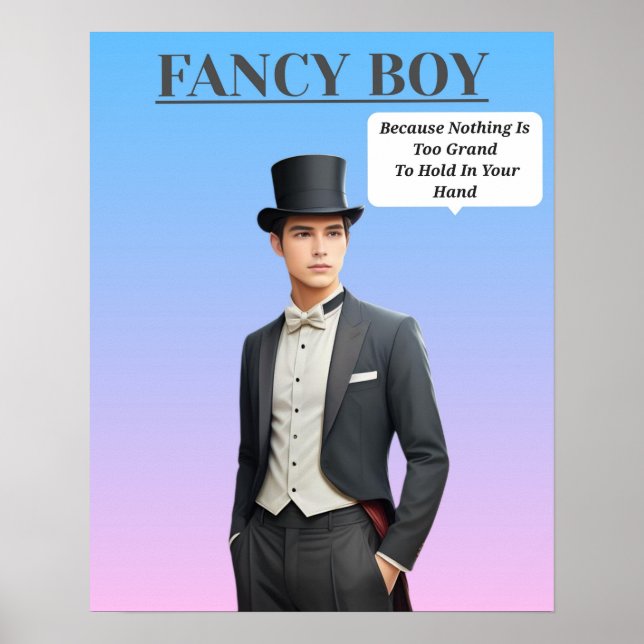 AFFICHE FANCY BOY (Devant)