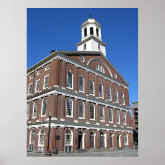 Affiche Faneuil Hall