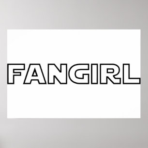 AFFICHE FANGIRL