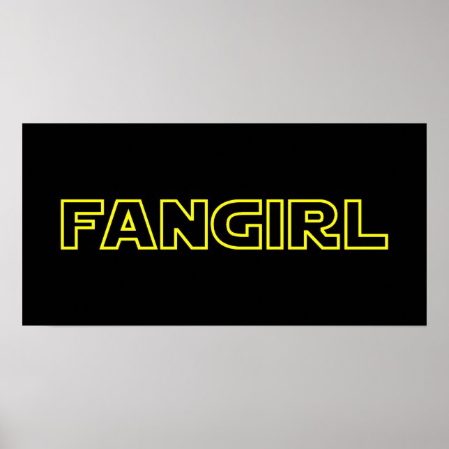 AFFICHE FANGIRL (Devant)