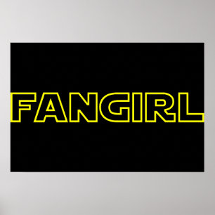 AFFICHE FANGIRL