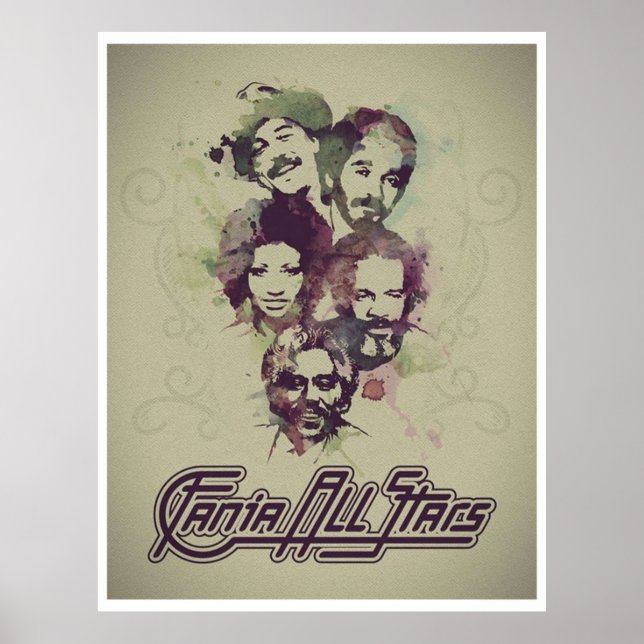 Affiche Fania All Stars Premium HQ (Devant)