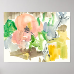 Affiche Fantaisie dans le jardin II