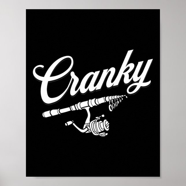 Affiche Fantaisie Pêche Reel Pun Chemise (Devant)