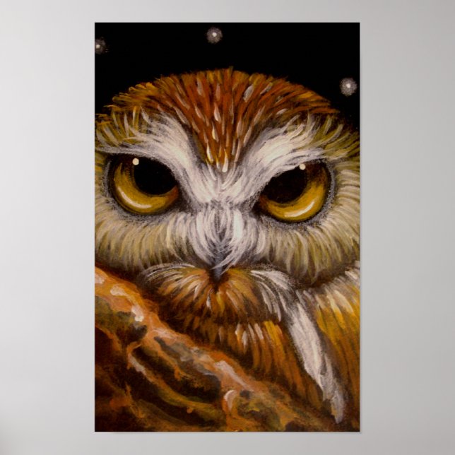 Affiche FANTASE SAW WHET OWL (Devant)