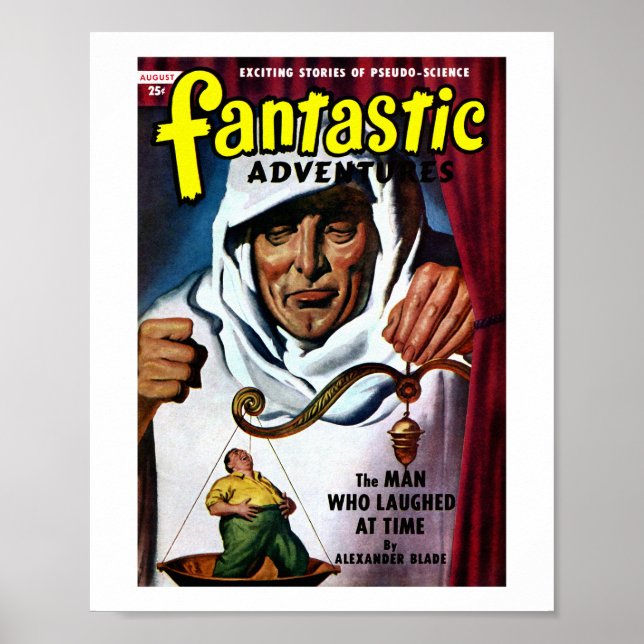 Affiche Fantastic Adventures (août 1949) (Devant)