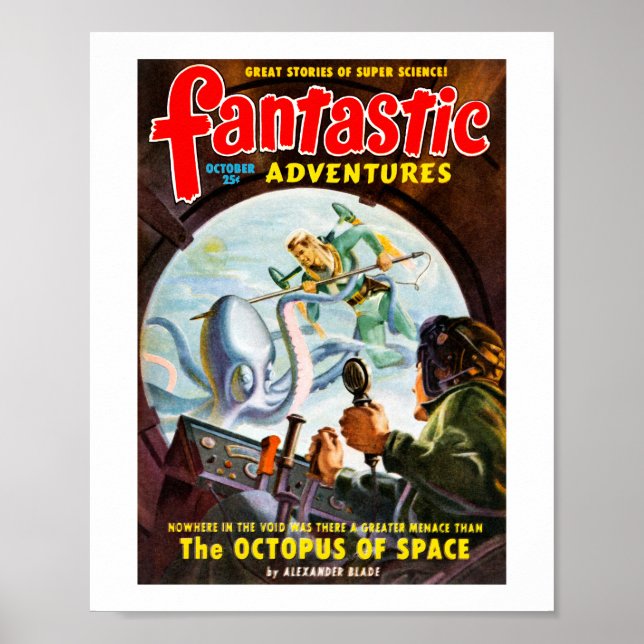 Affiche Fantastic Adventures (Oct, 1949) (Devant)