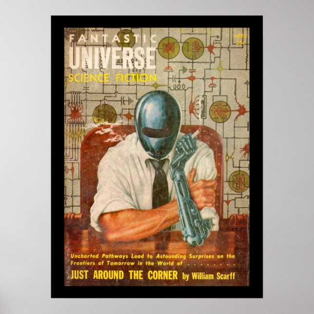 Affiche Fantastic Universe v03 n03 (1955-04.King-Size)_Pul (Devant)