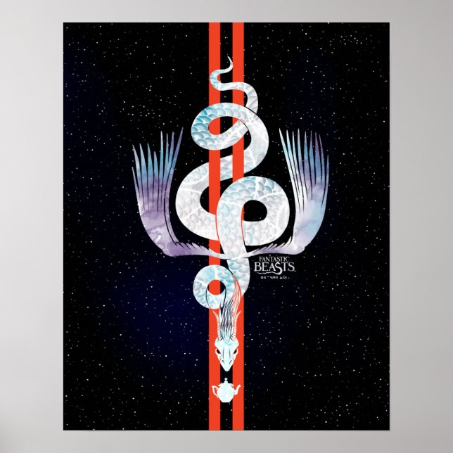 Affiche Fantastique bêtes Occamy (Devant)