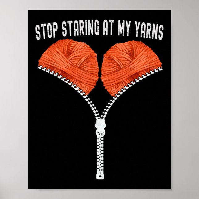 Affiche Fantastique Crochet Arrêtez De Monter À Mon Croche (Devant)