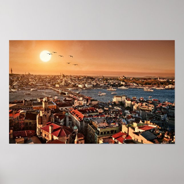 Affiche fantastique d'Istanbul (Devant)