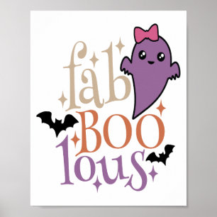 Affiche Fantastique Fantastique Fantôme d'Halloween