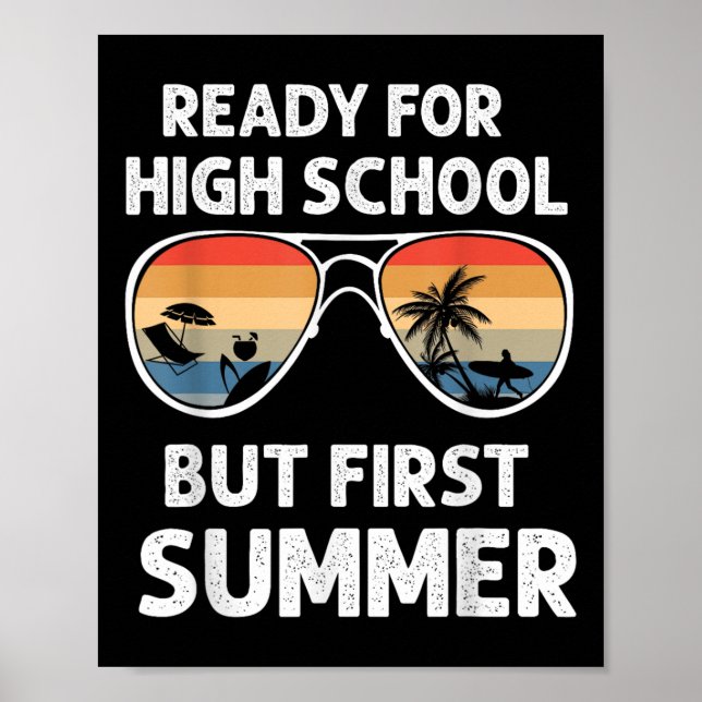 Affiche Fantastique Freshman Prêt Pour Le Lycée Mais Premi (Devant)