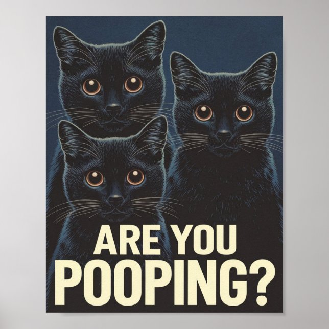 Affiche Fantastiques Chats Noirs Est-Ce Que Vous Poivrez ? (Devant)
