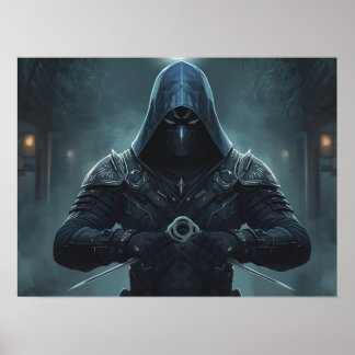 Affiche Fantasy Art: “The Whisperer of Arcane Shadows”