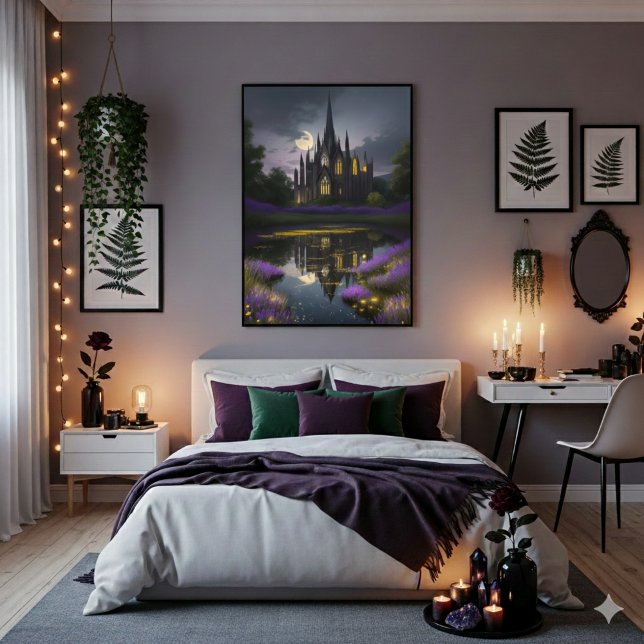 Affiche Fantasy Castle (Créateur téléchargé)