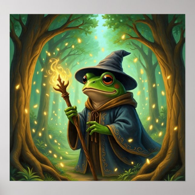 Affiche FantasyFrogWizard (Devant)