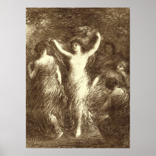 Affiche Fantin-Latour - Danses