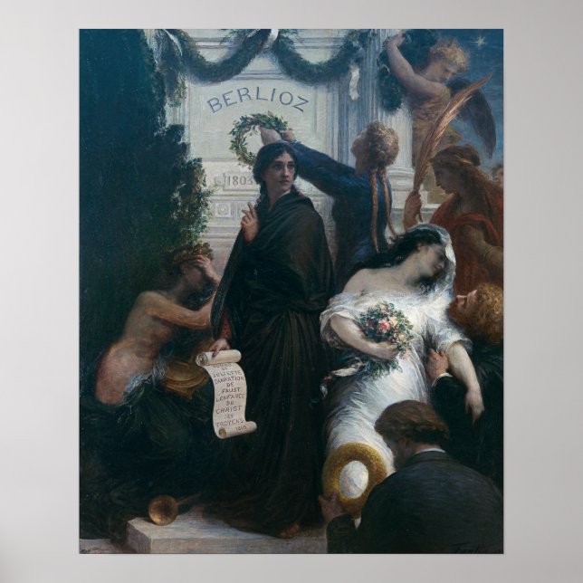 Affiche Fantin-Latour - L'Anniversaire (Devant)