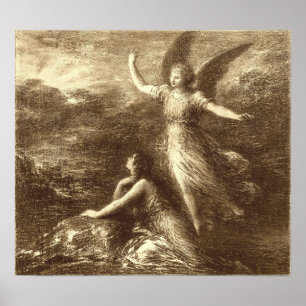 Affiche Fantin-Latour - Paradise And La Peri