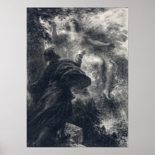 Affiche Fantin-Latour - The Fairy Of The Alps